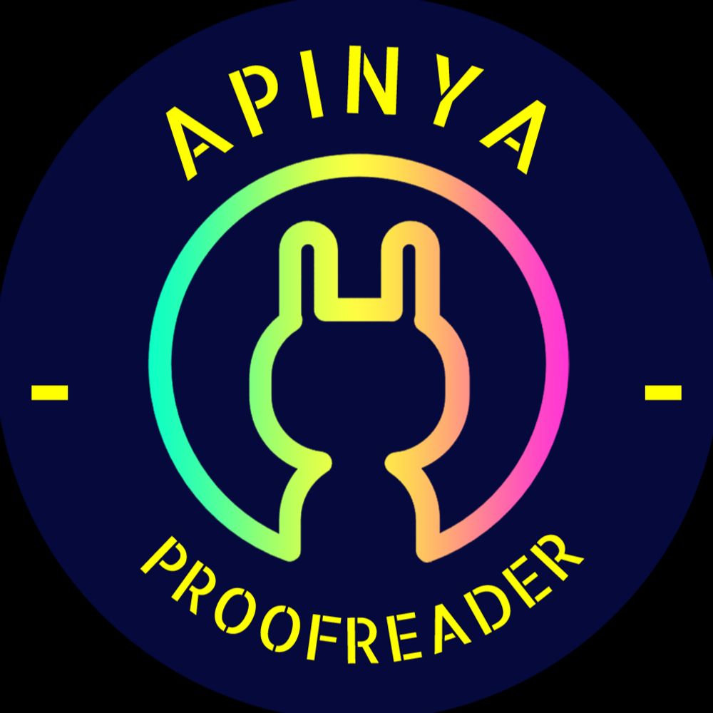 Apinya Proofreader รับพิสูจน์อักษร