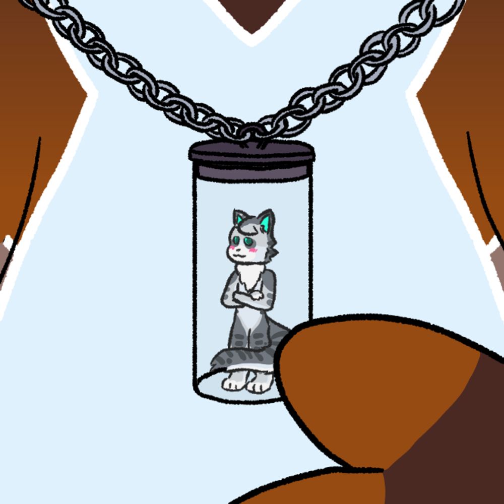 tiny teal tabby 🔞