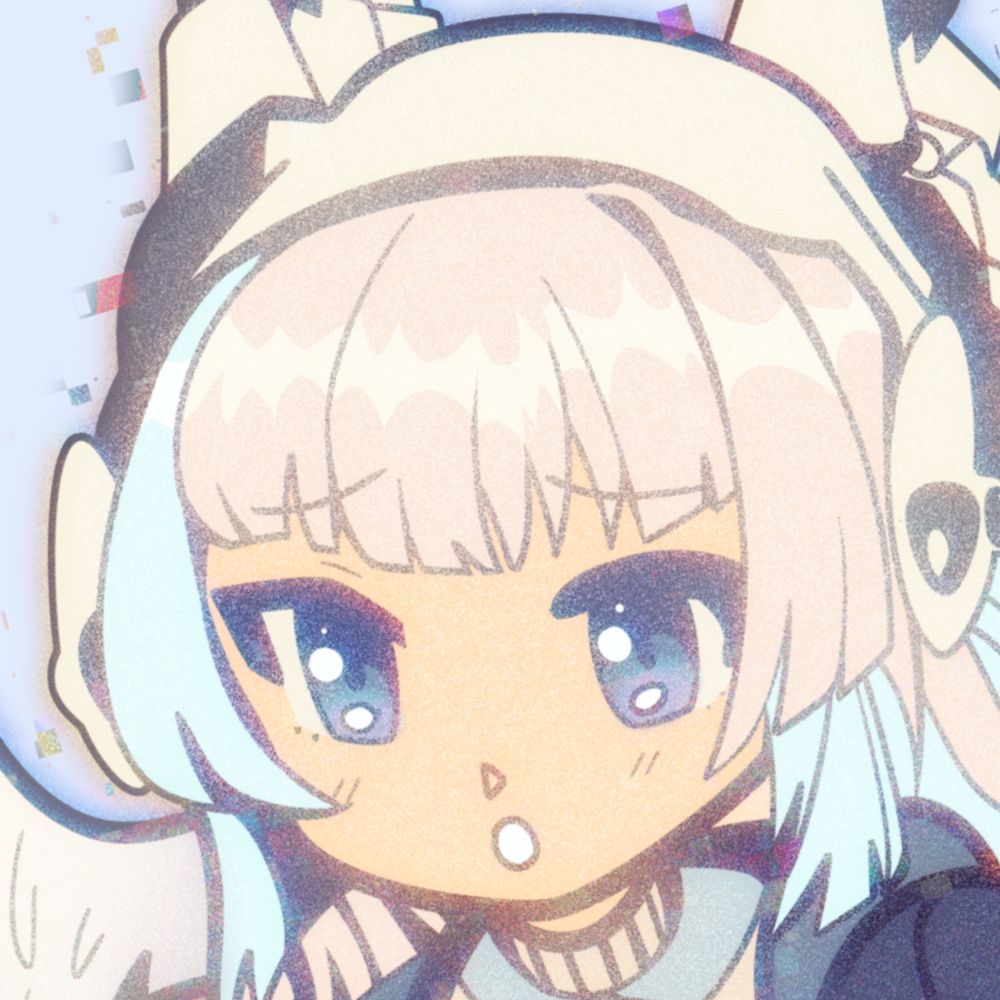 Bunii 🌸🦎 making emotes