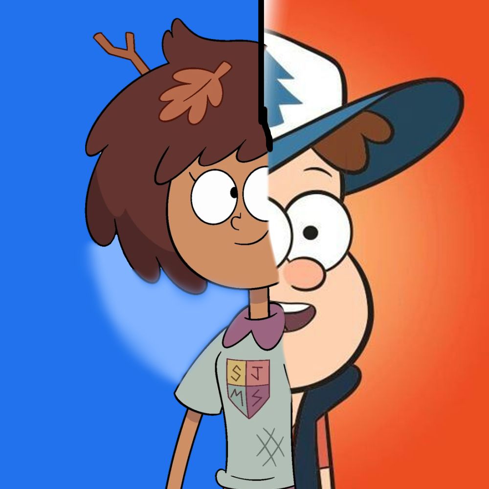 Comunidade BR de Gravity falls e Amphibia!