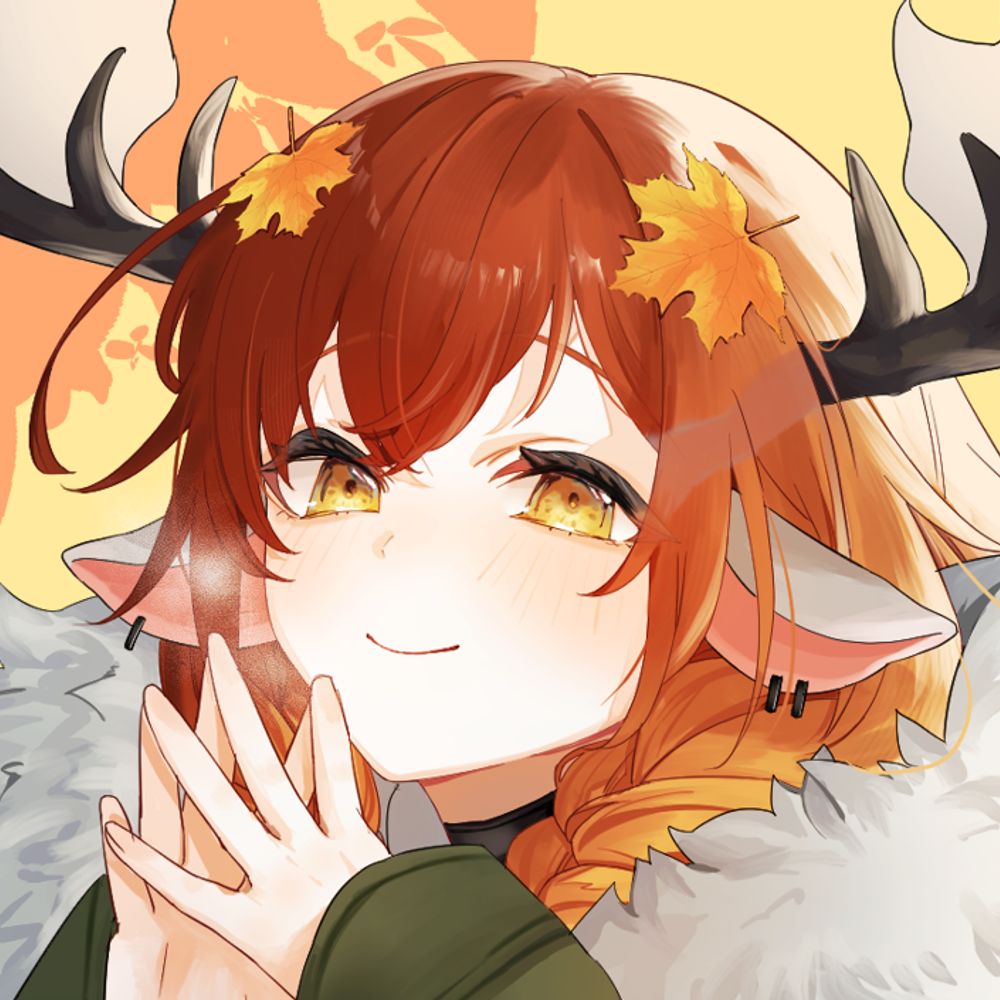 Maple Alcesia 🍁🍂 moose vtuber