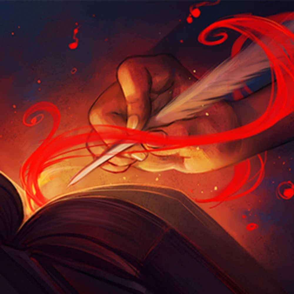 Moonlit Scribe