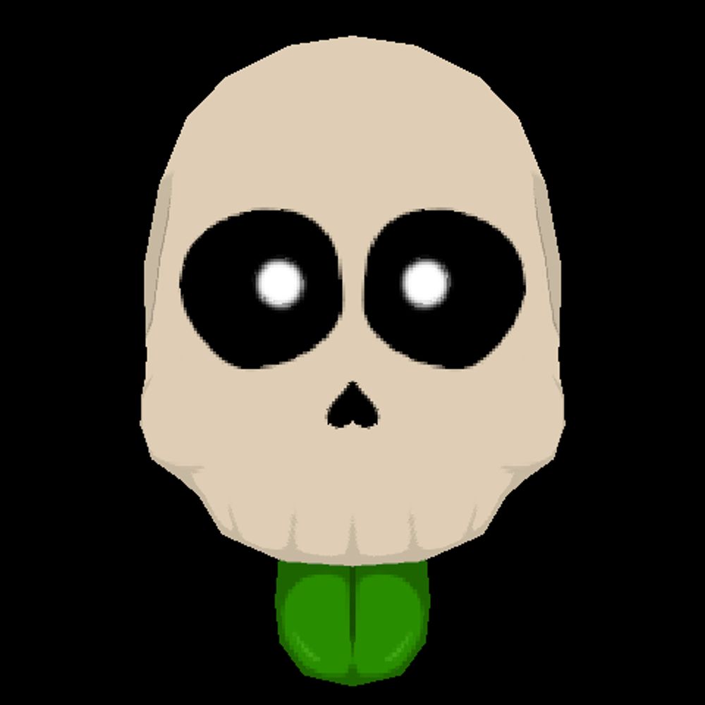 A Low Poly Skeleton 🔞