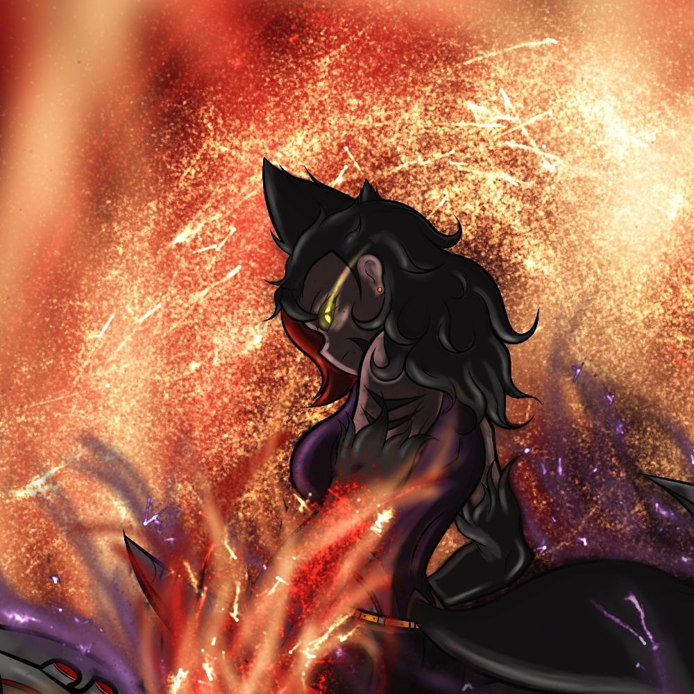 Hellfire the Hellhound (Commission Open)