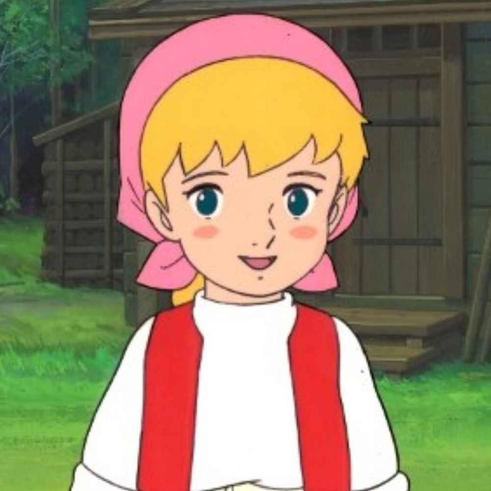 牧場の少女