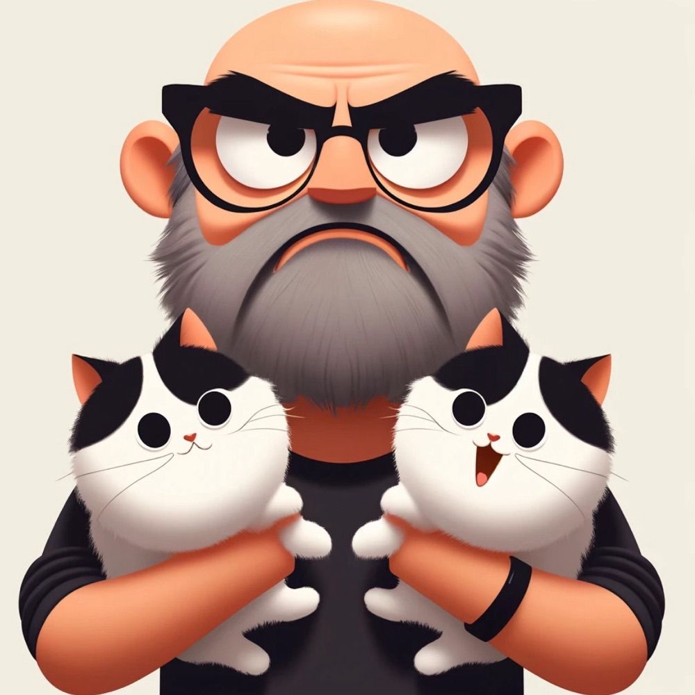 Nadeem - the cat dad