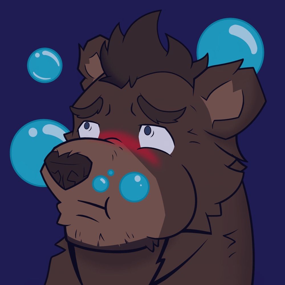 Papa Aqua Bear