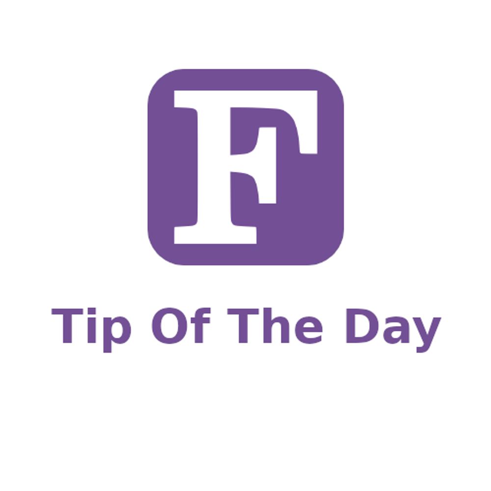 Fortran Tip Of The Day