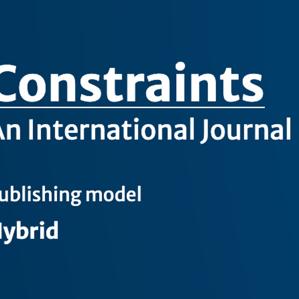 Constraints Journal