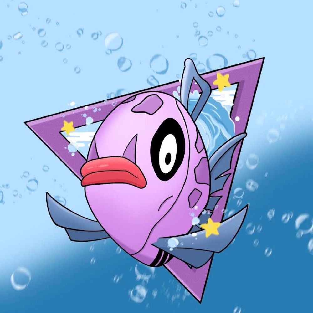 Purple Feebas - 紫色のヒンバス