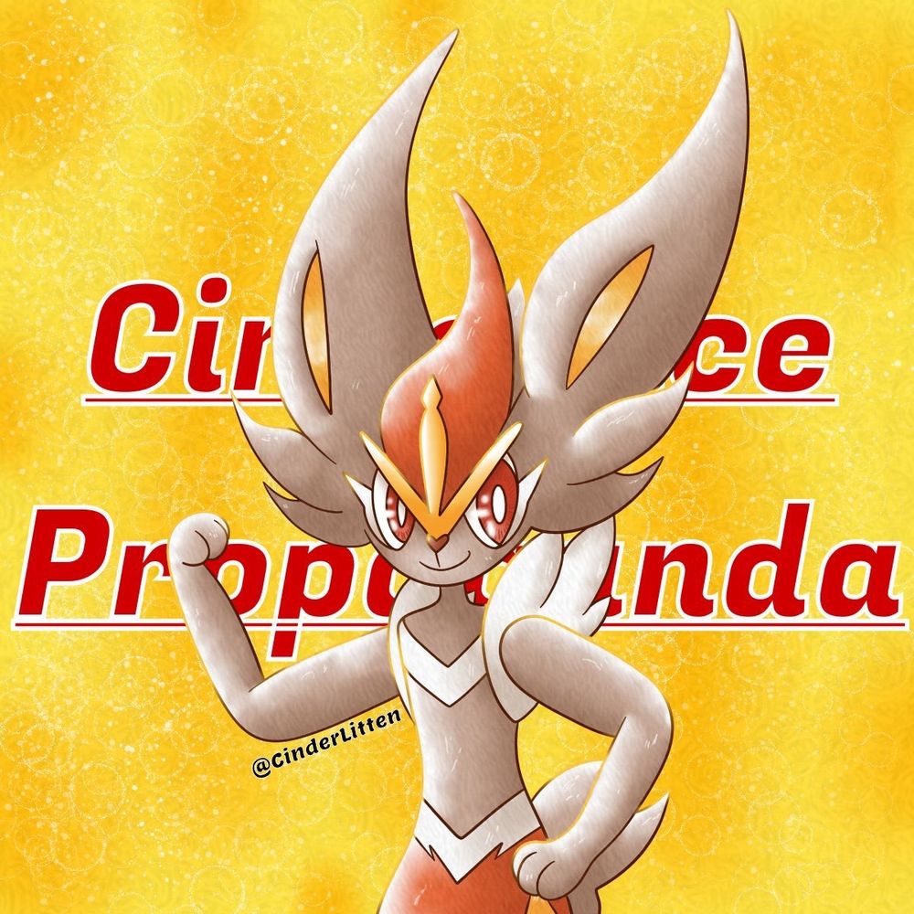 Cinderace Propaganda!