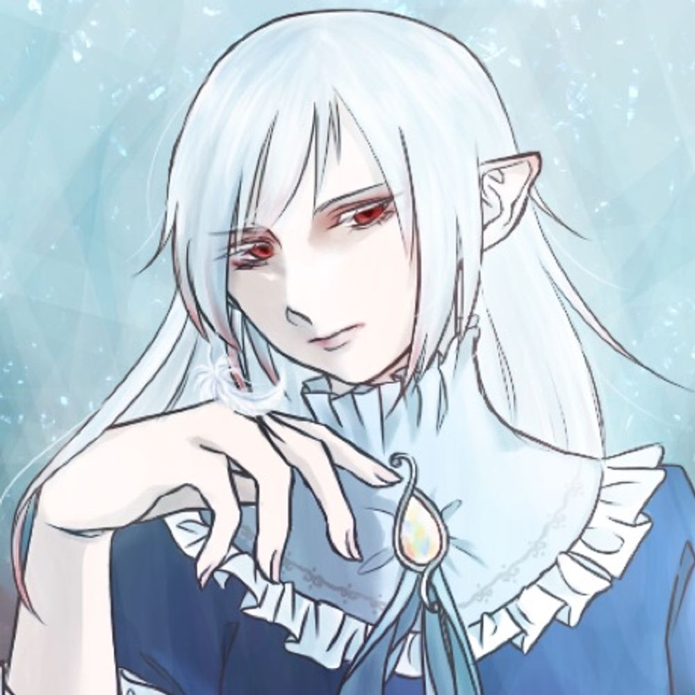 (  Ꙭ)
