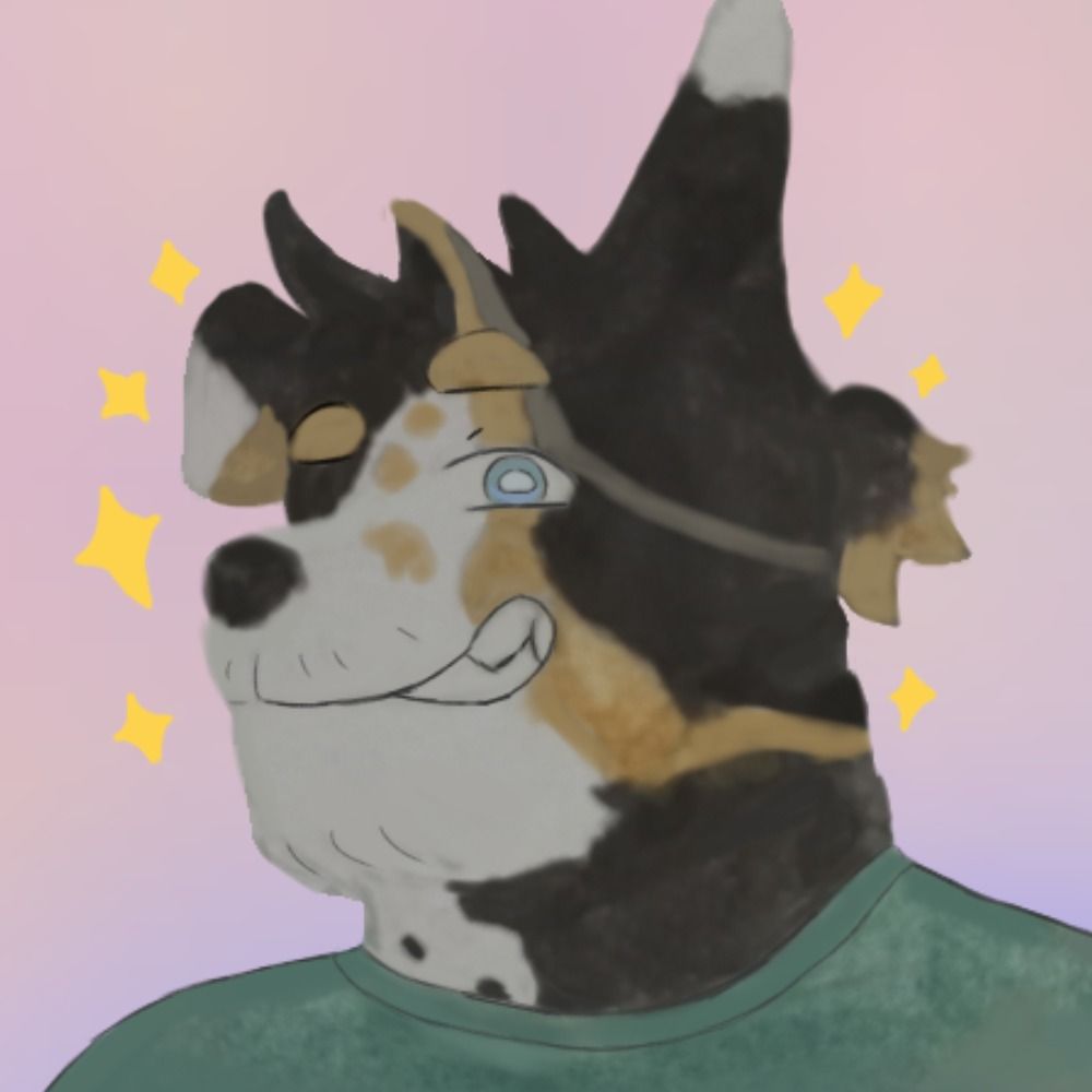 Gene the wuff! 🤍🌠 (gene)