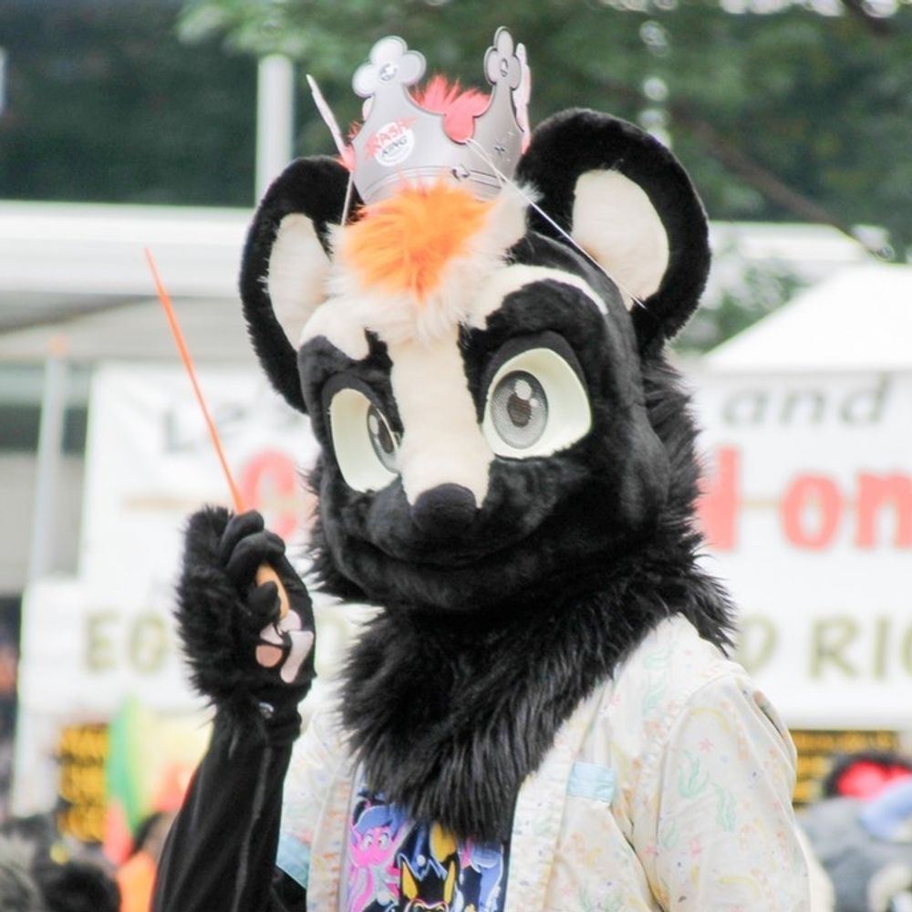 Honk Skonk™ @ MGPX 🖤💜🤍🎷🦨