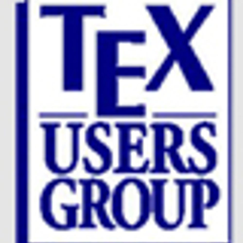 TeX Users Group Official Account