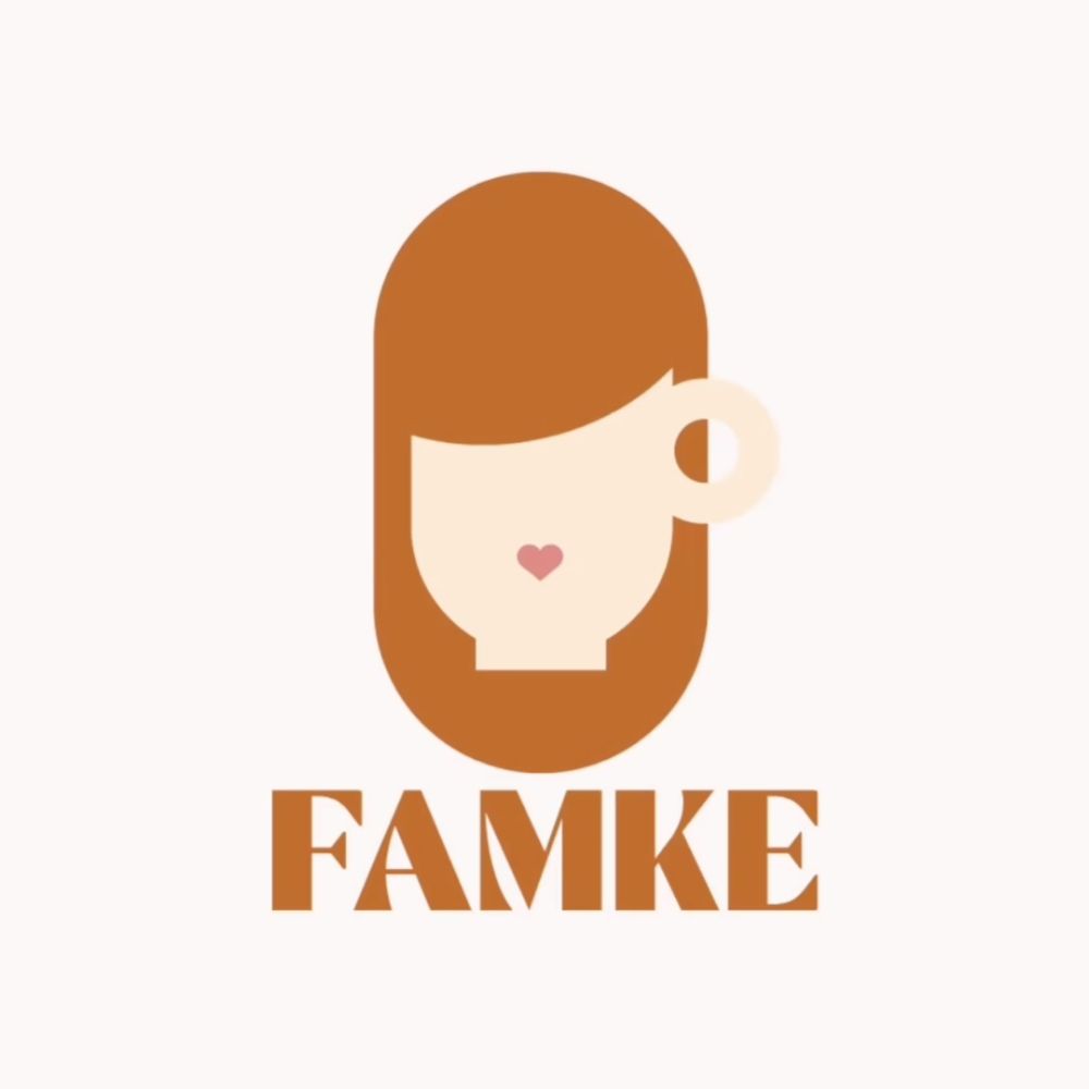 Famke at work