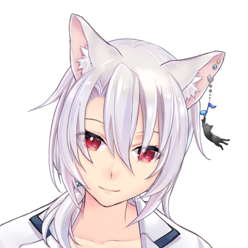 銀音♪癒し屋猫　無性別vtuber