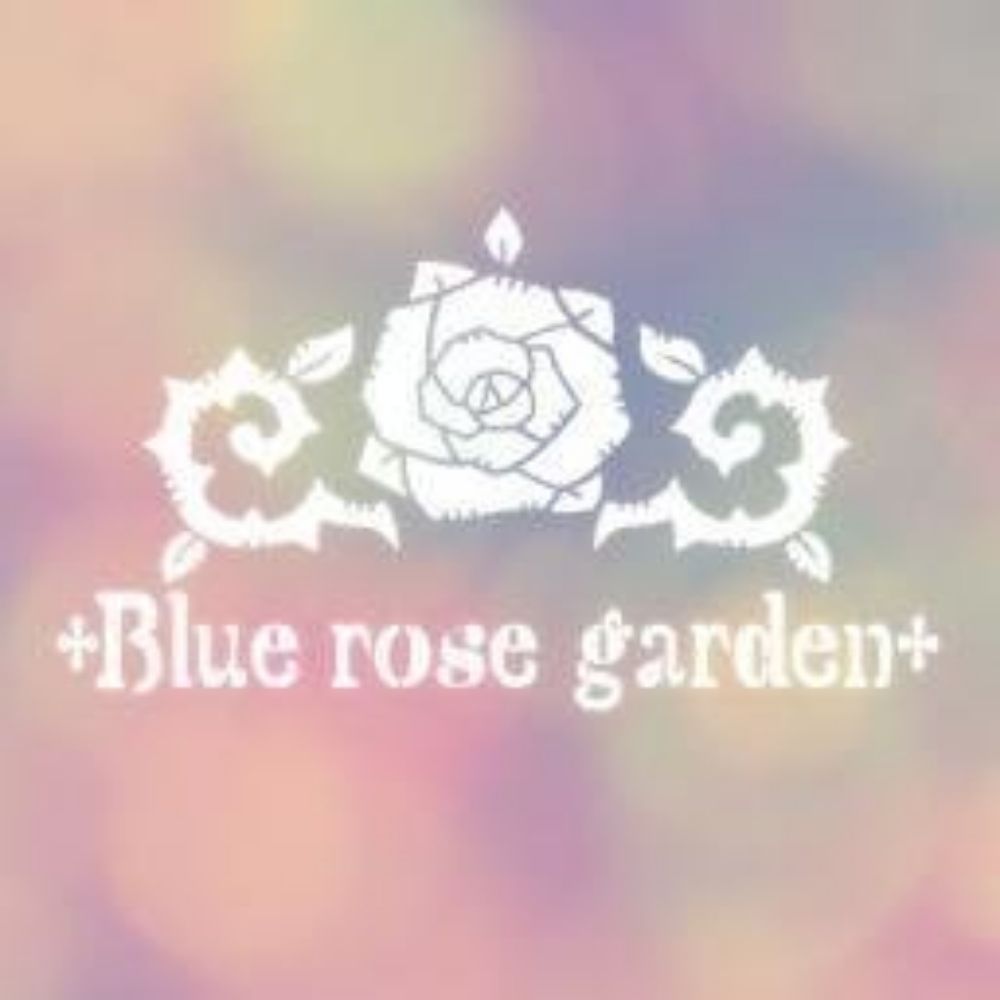 Blue rose garden