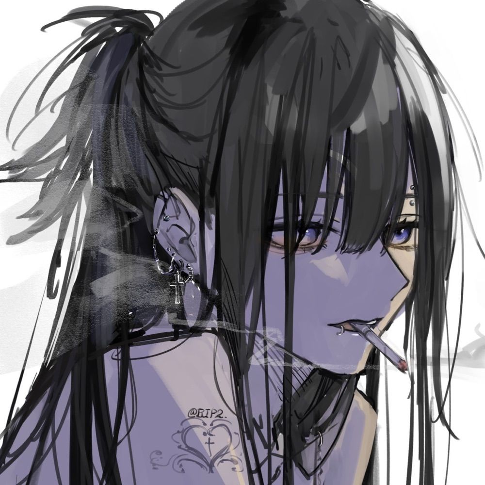 ♱