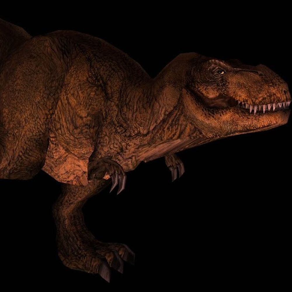 PS1 tech Demo T-Rex