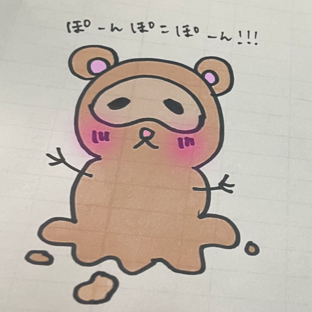 雪解けの里狸（趣味用）