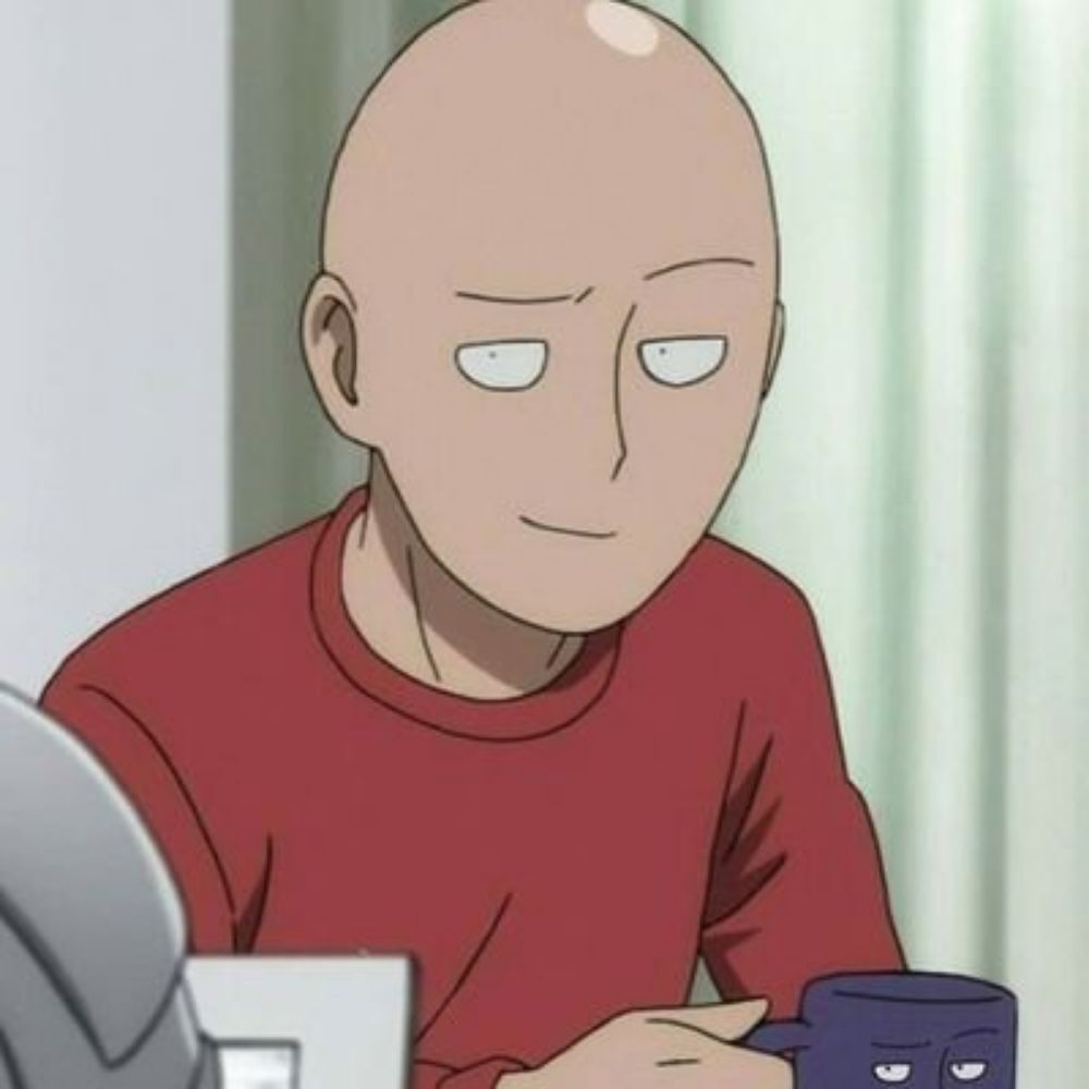 bald man