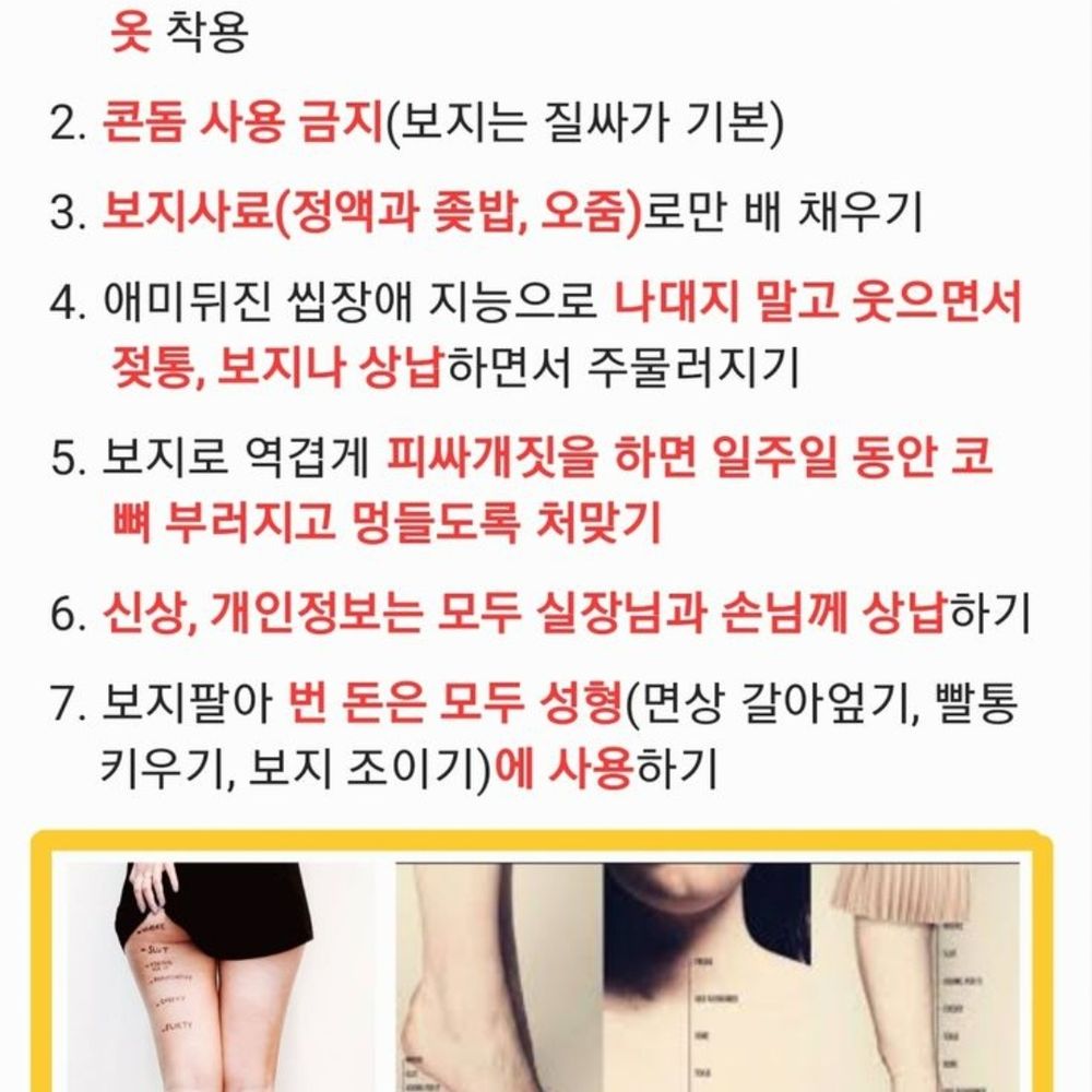 보지팔이 쓰레기통