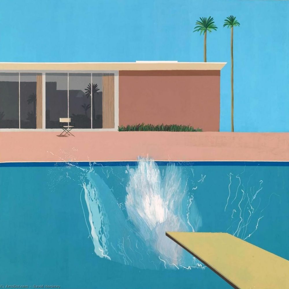 Portrait of man by swimming pool