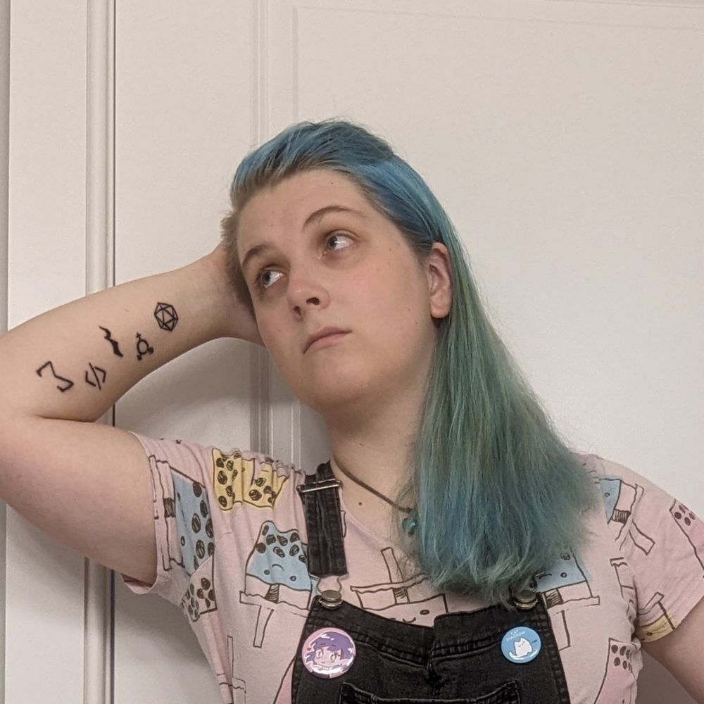 Melody, of the Blue Hair