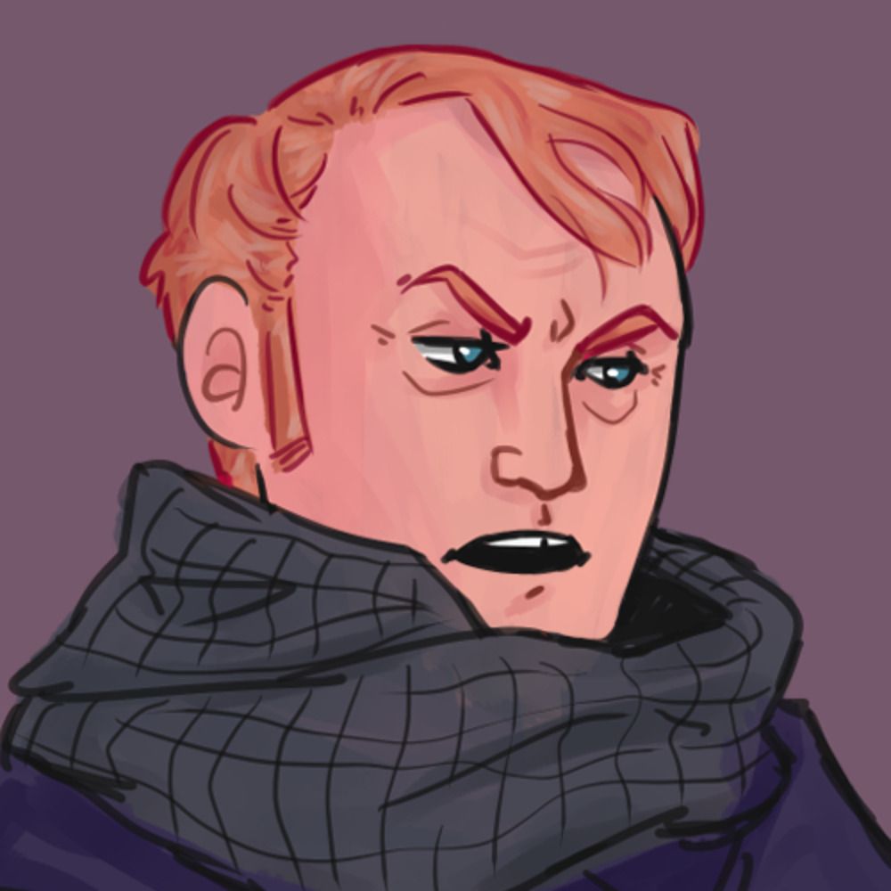 Phil, studying the pack ❄️⚓🗺️