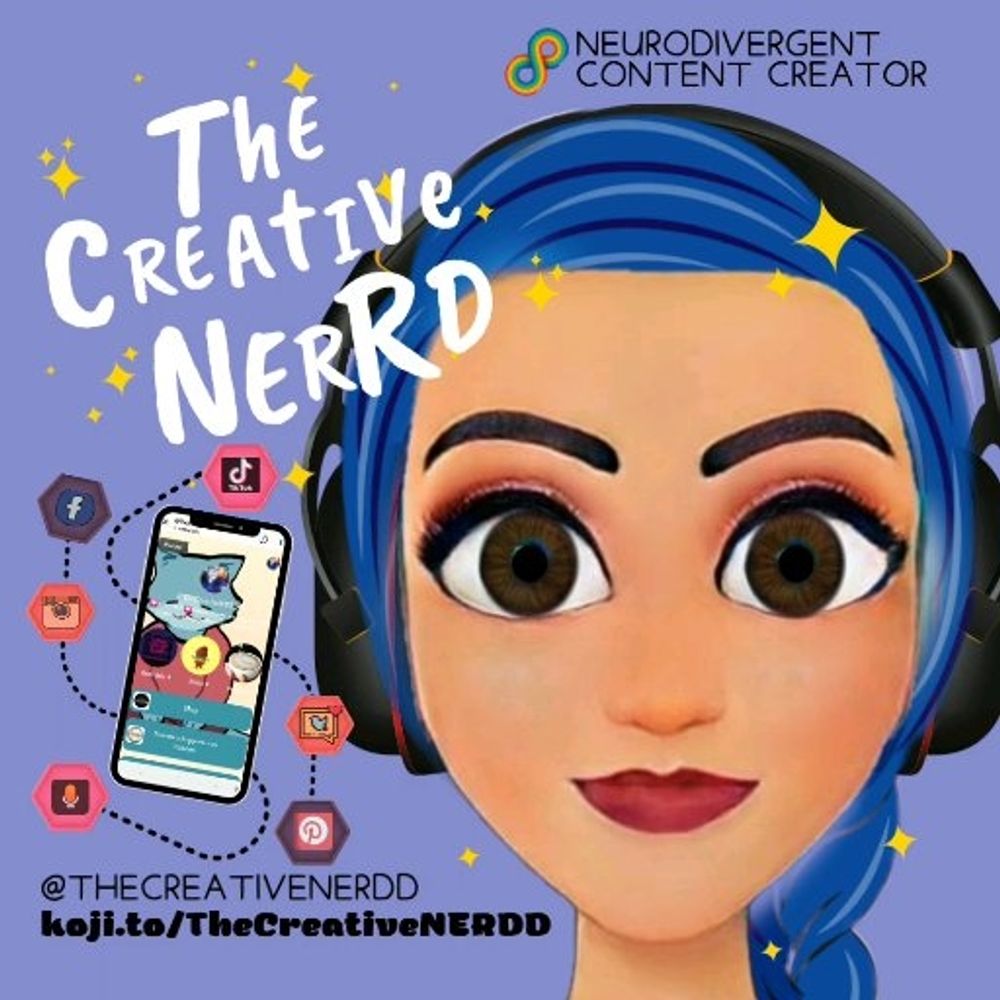 TheCreativeNERDD host of Low on Spoons Podcast | Late DX AuDHD 