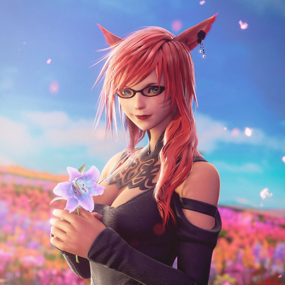 Luna the Miqo
