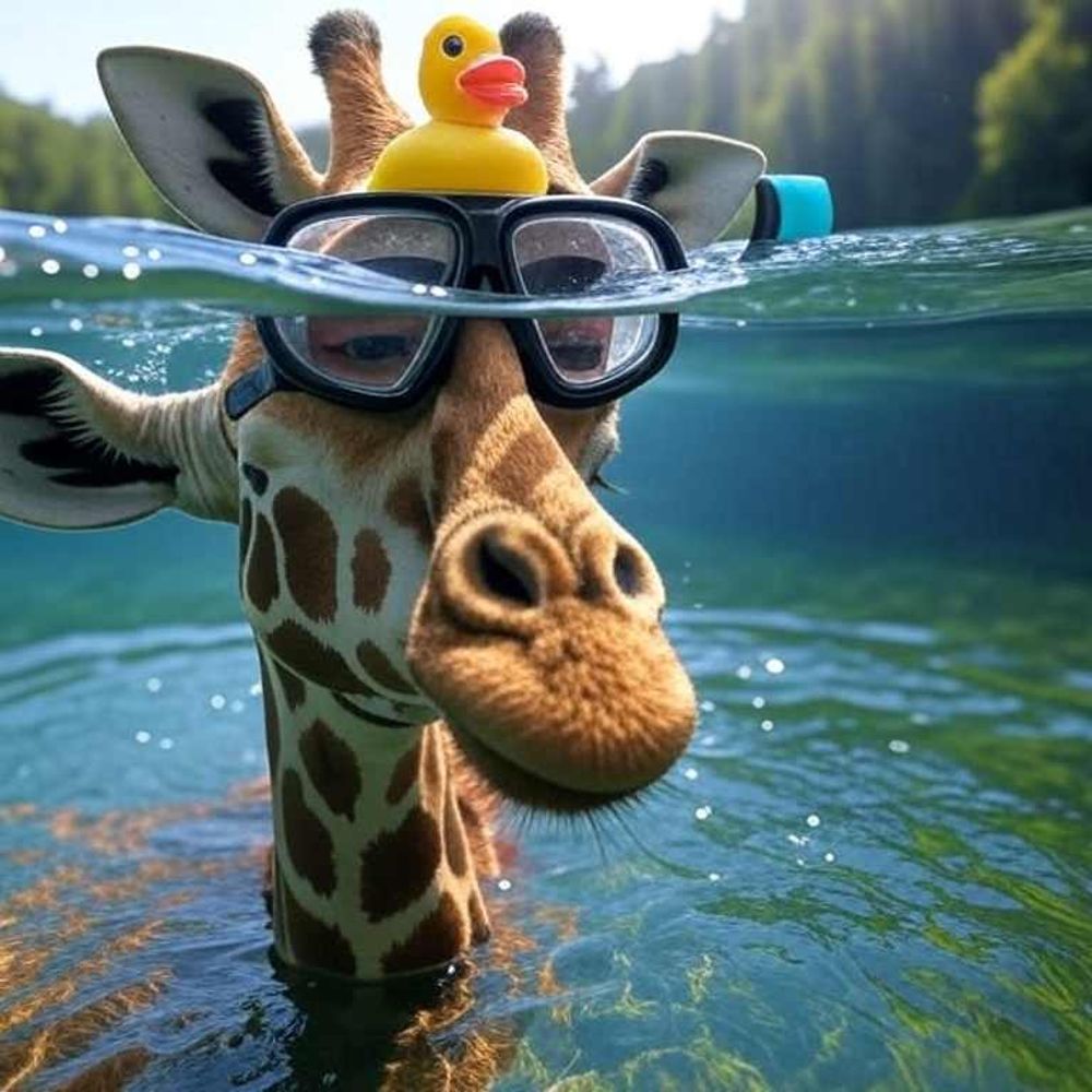 Girafe Aquatique