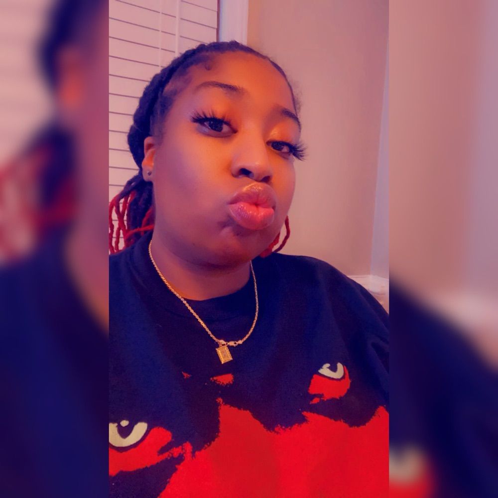 Red loc shawty ❤️