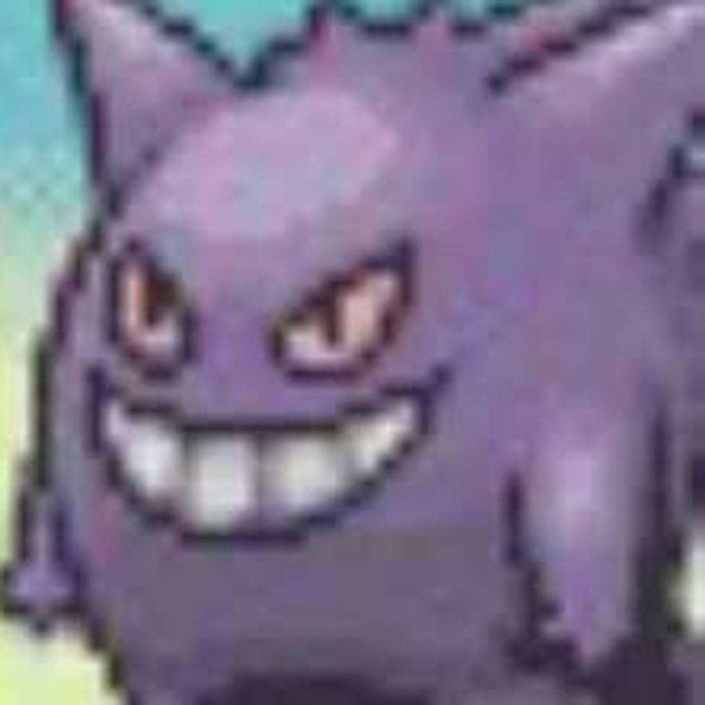 😈 gengar fan account 👻