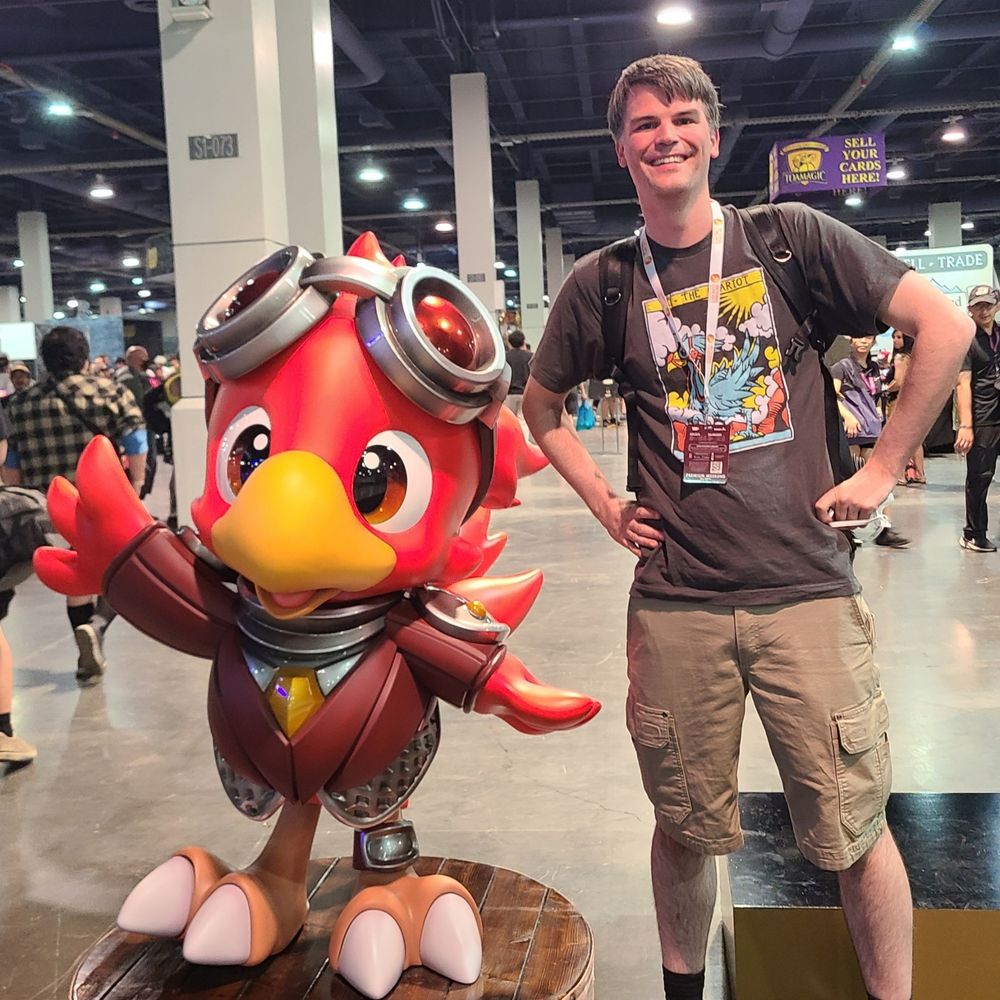 Judge Erick with Commander Arcade/GLHF