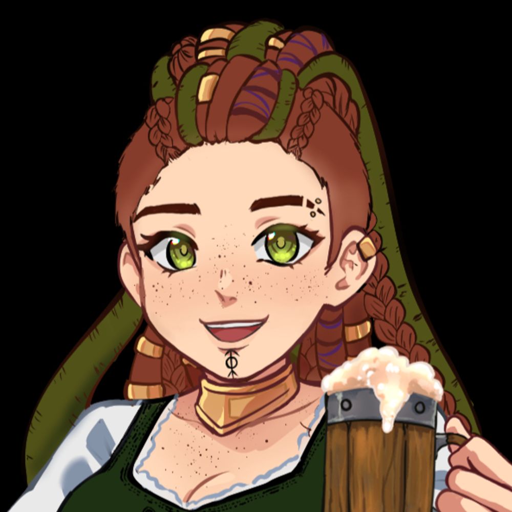 Maeve Moradin | Dwarven PNGTuber |