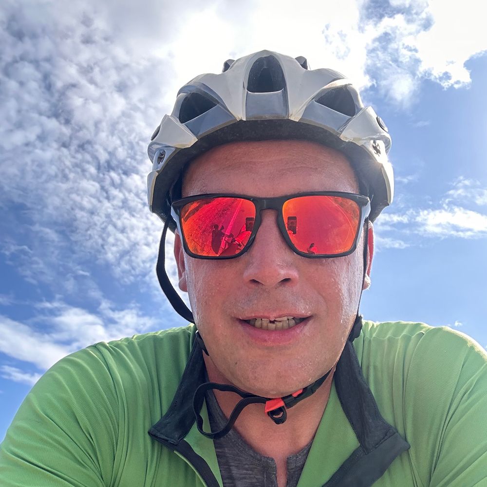 Jan auf dem Rad