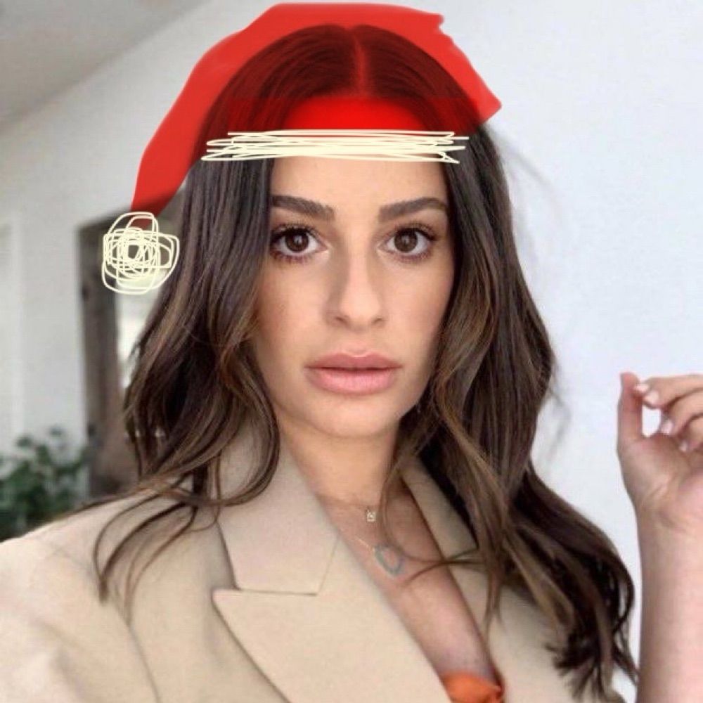 Lea Michele ✨ I can’t read
