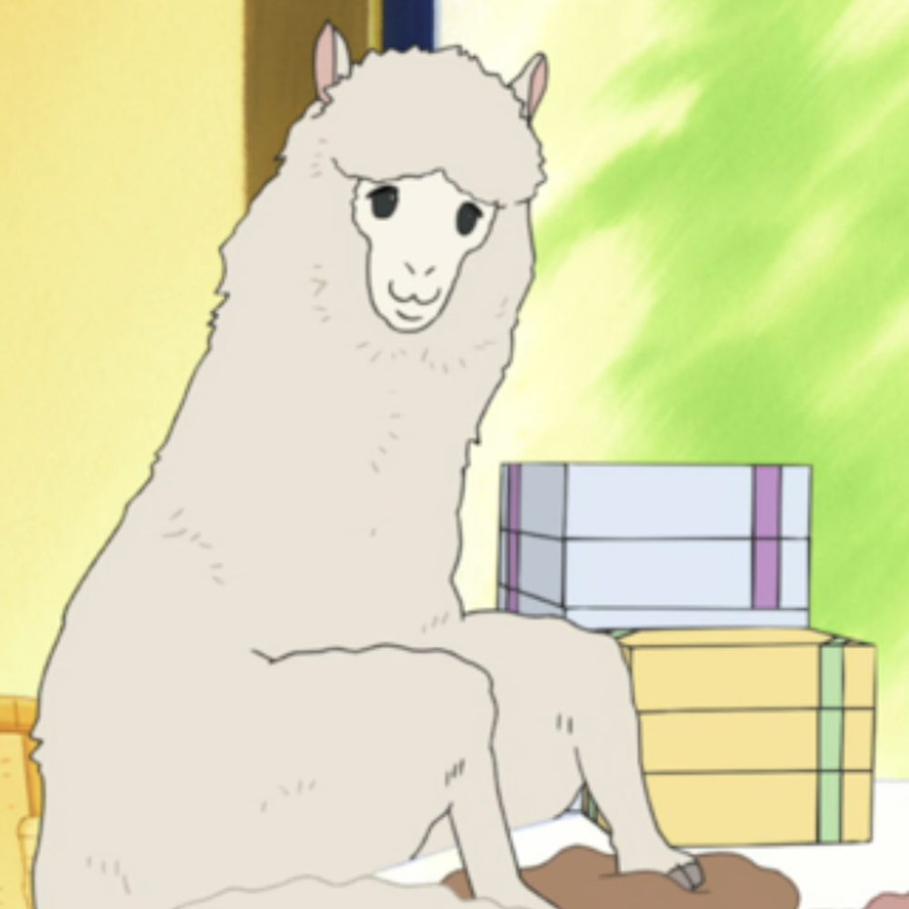 alpaca-san learns to draw 🦙🎨⛩️