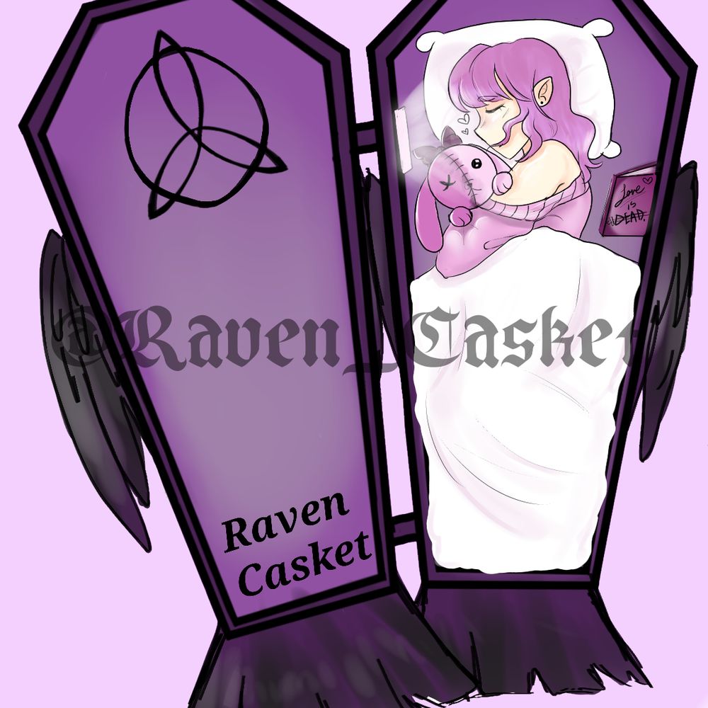 Raven Casket