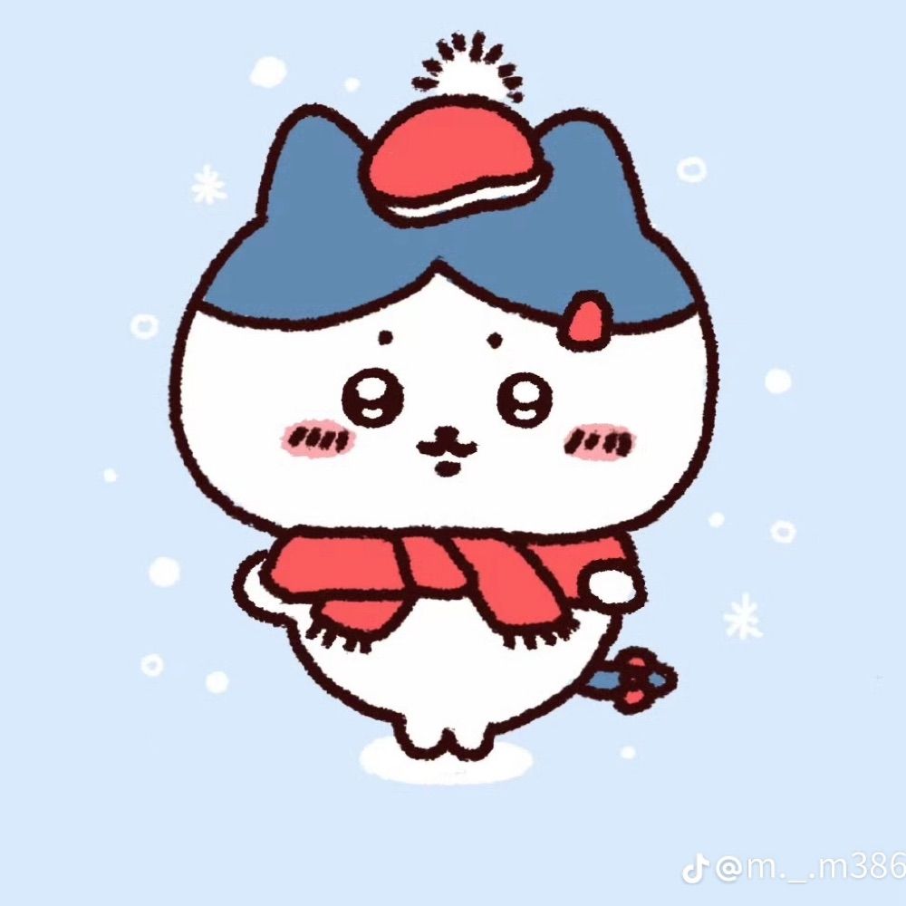 ハチワレくん🎄❄️❕