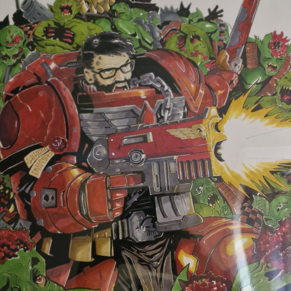 Rob Jones: Letterer/Writer/Instrument of the Emperor of Mankind
