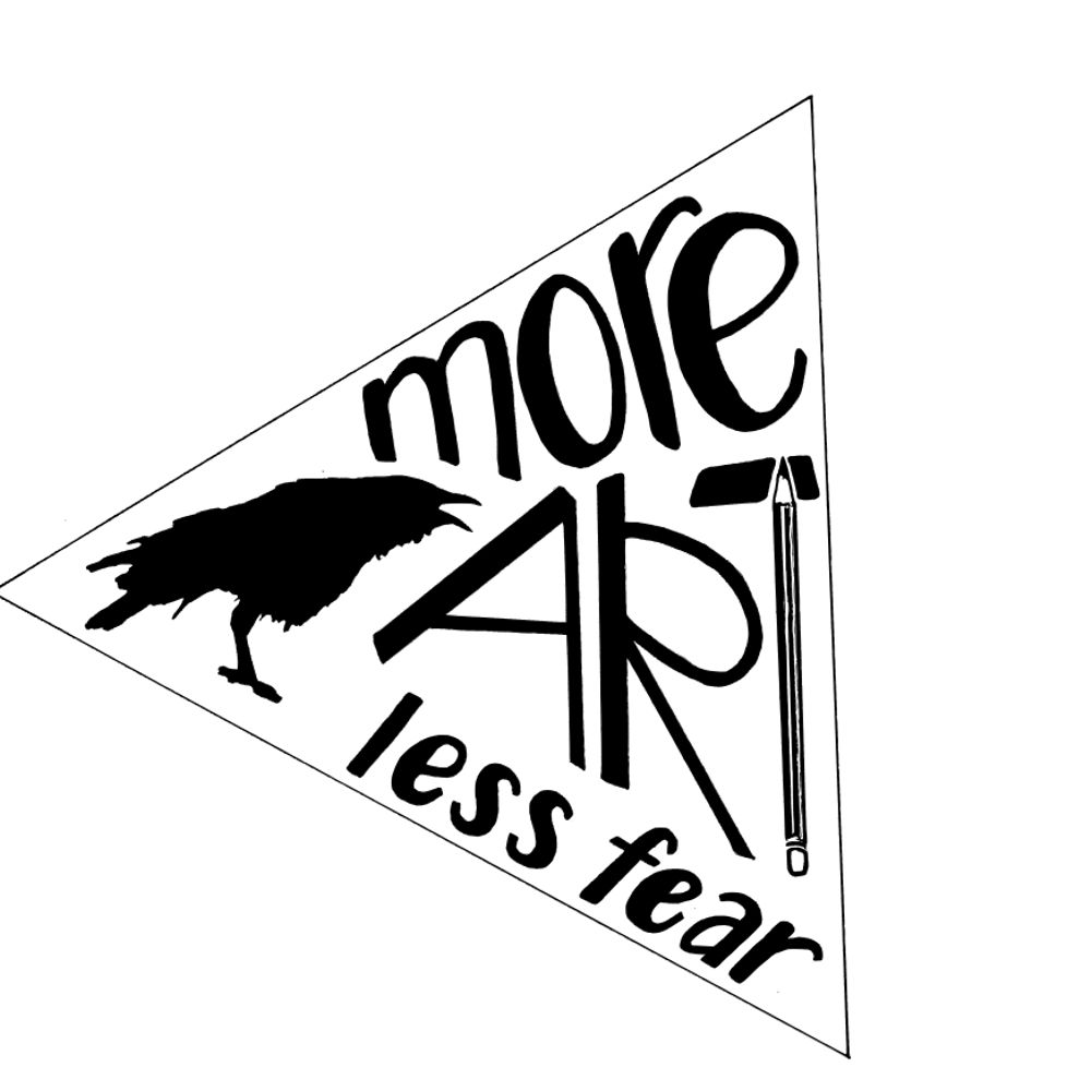 More Art Less Fear by Jen Myhre
