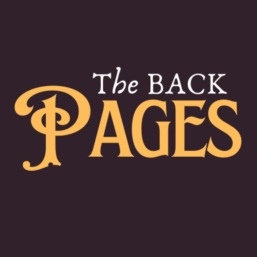 The Back Pages Zine
