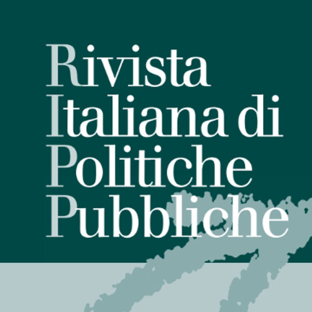Rivista Italiana di Politiche Pubbliche