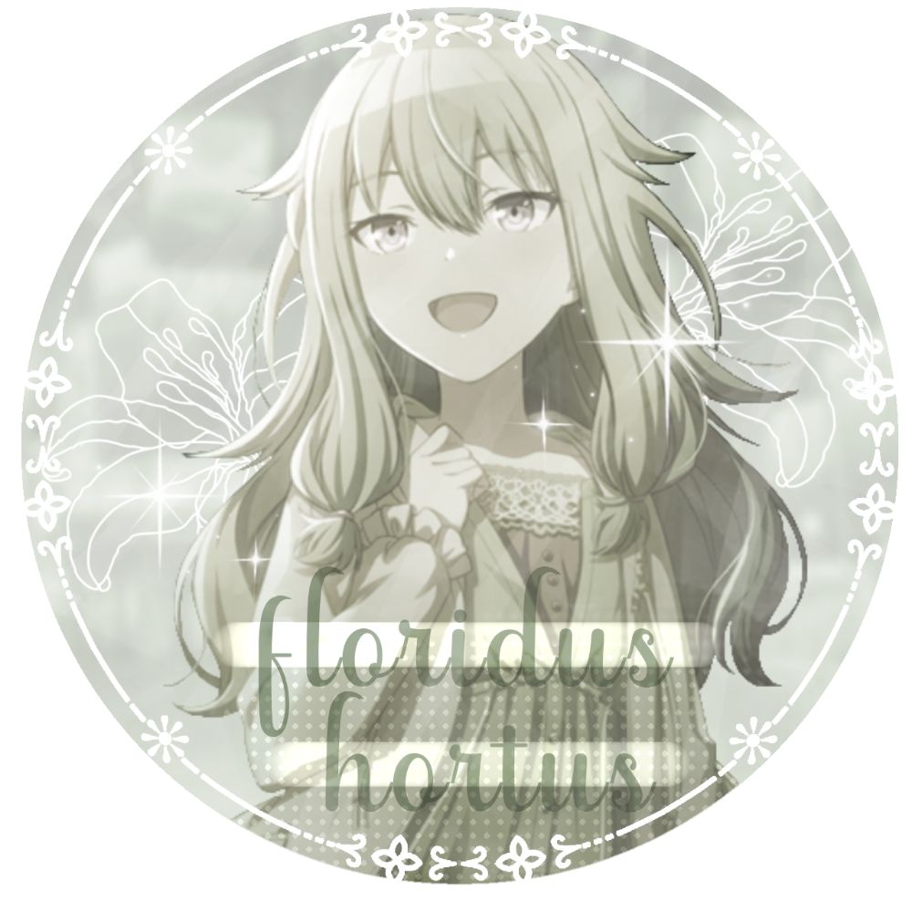 ₊˚ʚ 🌱 floridus hortus - prsk rpg₊˚✧ ﾟ.