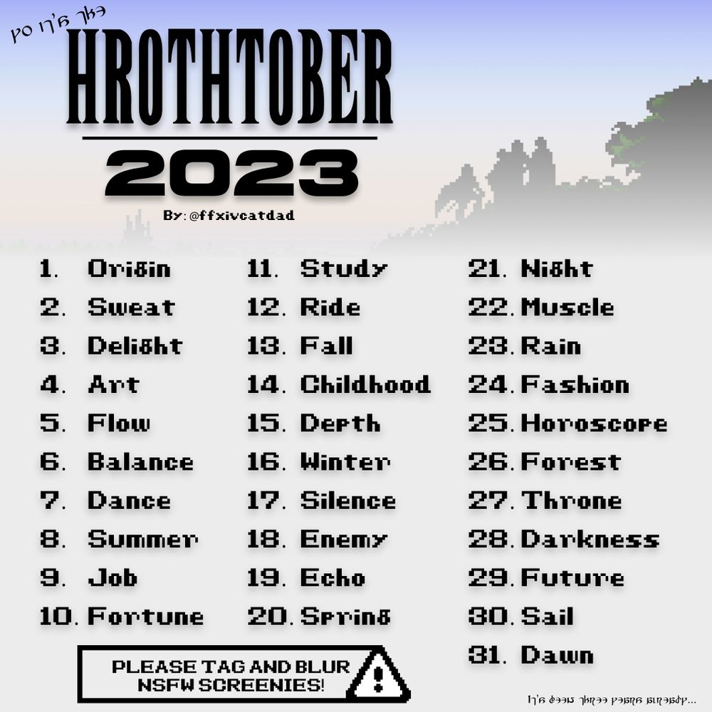 Snow's Hrothtober 2023