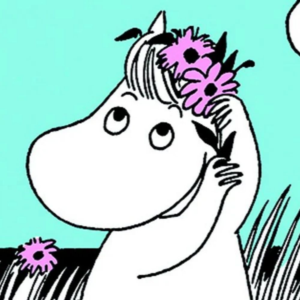 Summer Moomin Toñi Gil - Blueberrymaps ✨