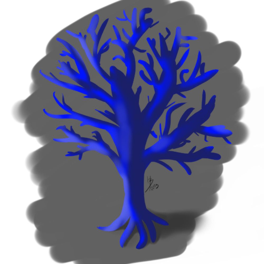 Blue Tree